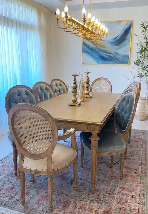 میز و صندلی مدل لئون